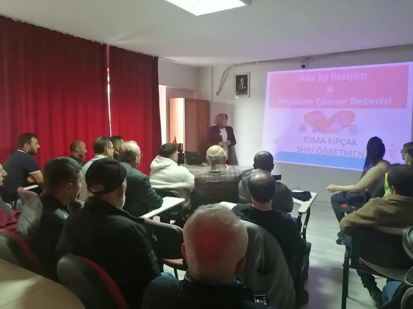 Tavşanlı’da yükümlülere aile içi iletişim semineri