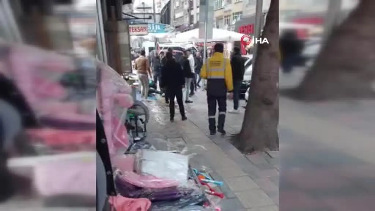 Kentin göbeğinde güpegündüz akıllara durgunluk veren saldırı: Sopa ve demir çubuklarla darbettiler