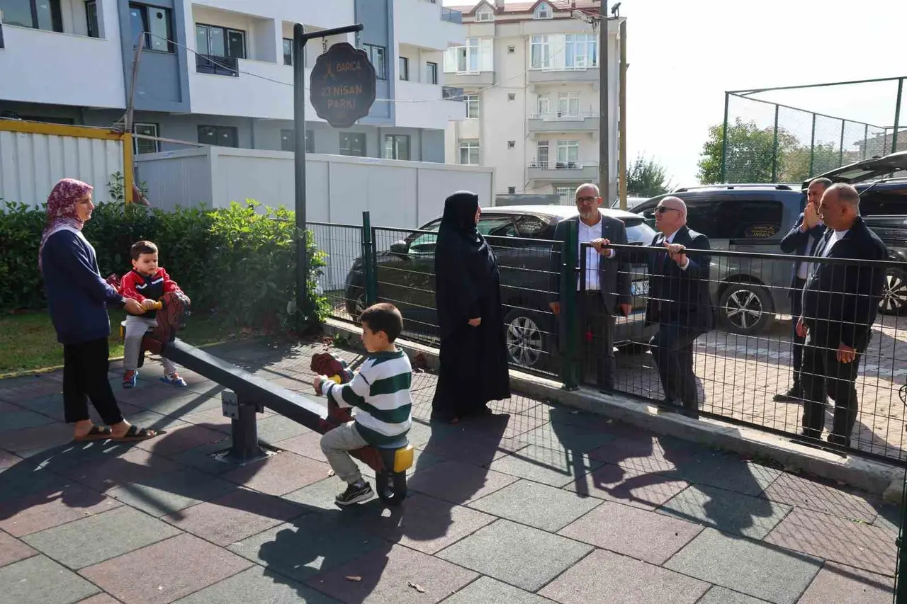 Darıca’da 14 mahalleye park ve spor alanı yatırımı