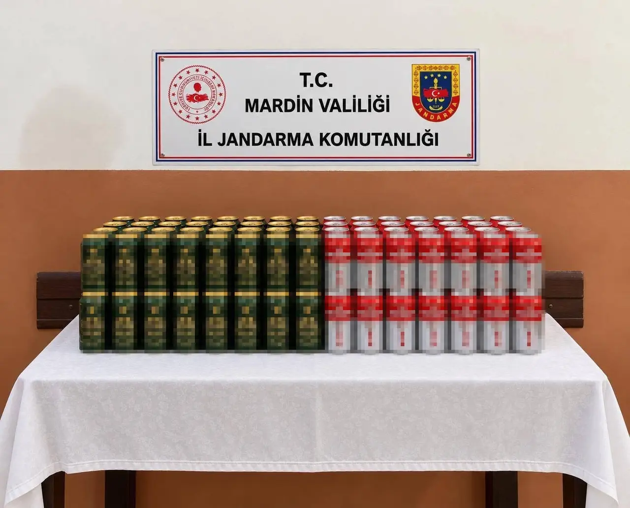 Mardin’de 8 milyon lira değerinde kaçak ürün ele geçirildi
