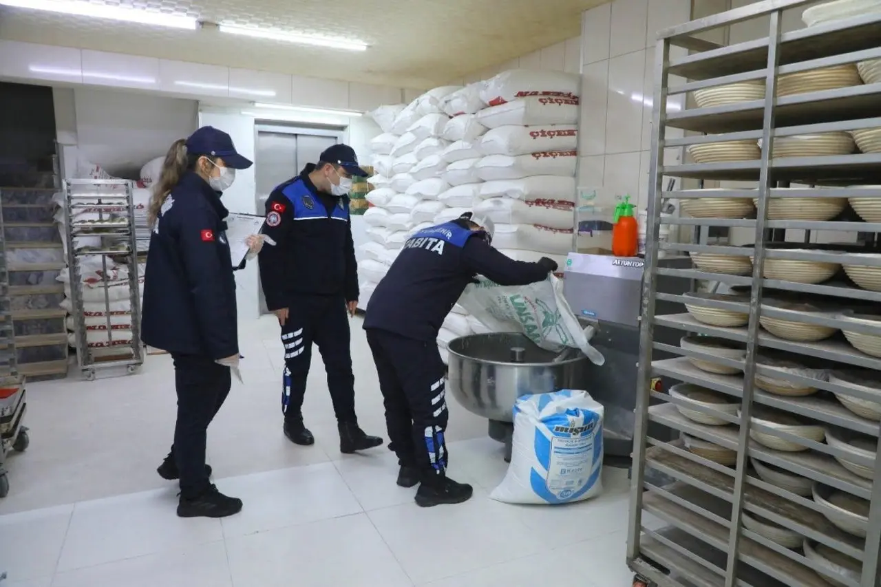 Ordu’da fırınlara sıkı denetim: 8 işletmeye ceza