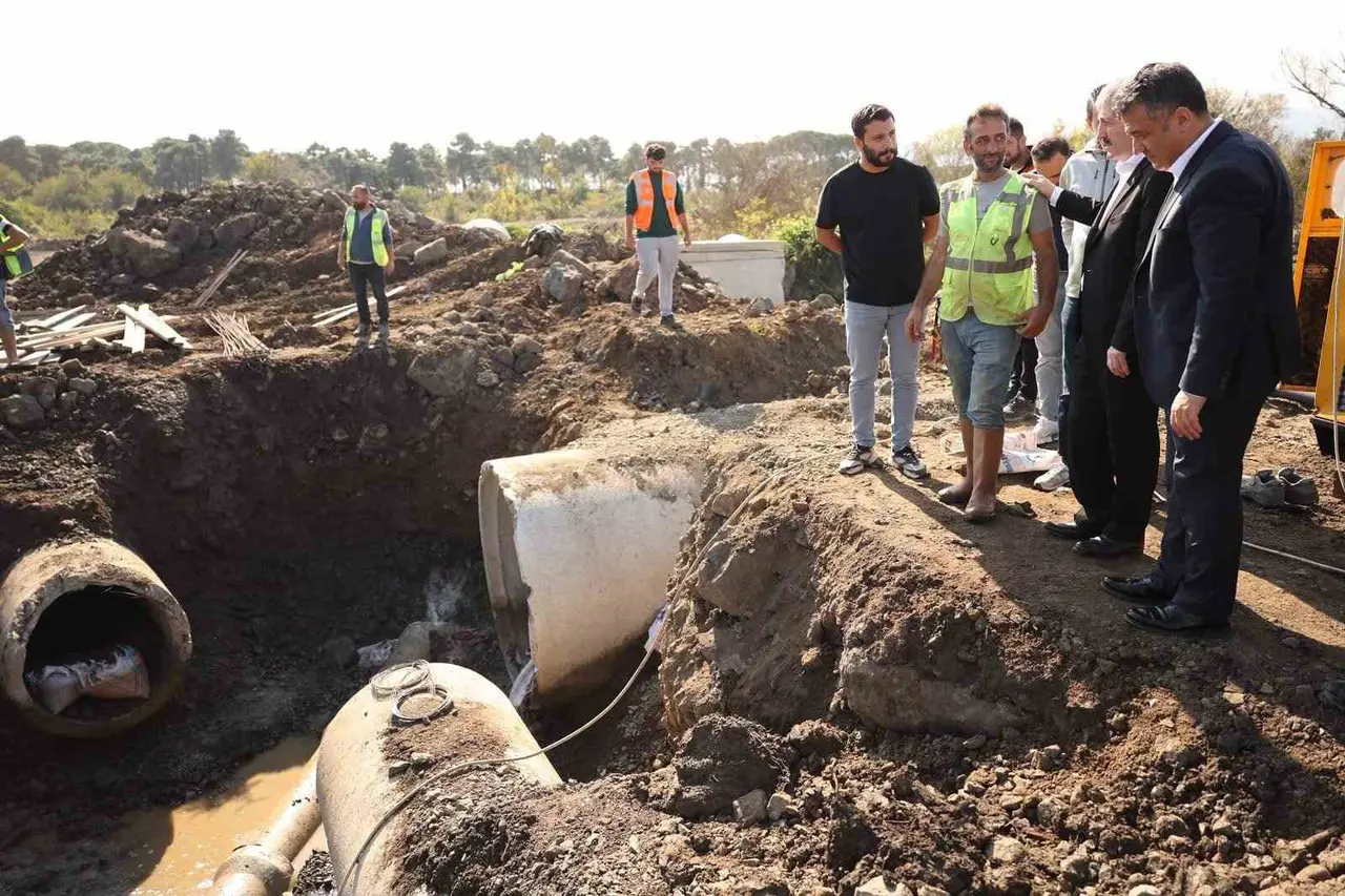 Samsun Teknoloji OSB’nin yol ve altyapı çalışmaları değerlendirildi