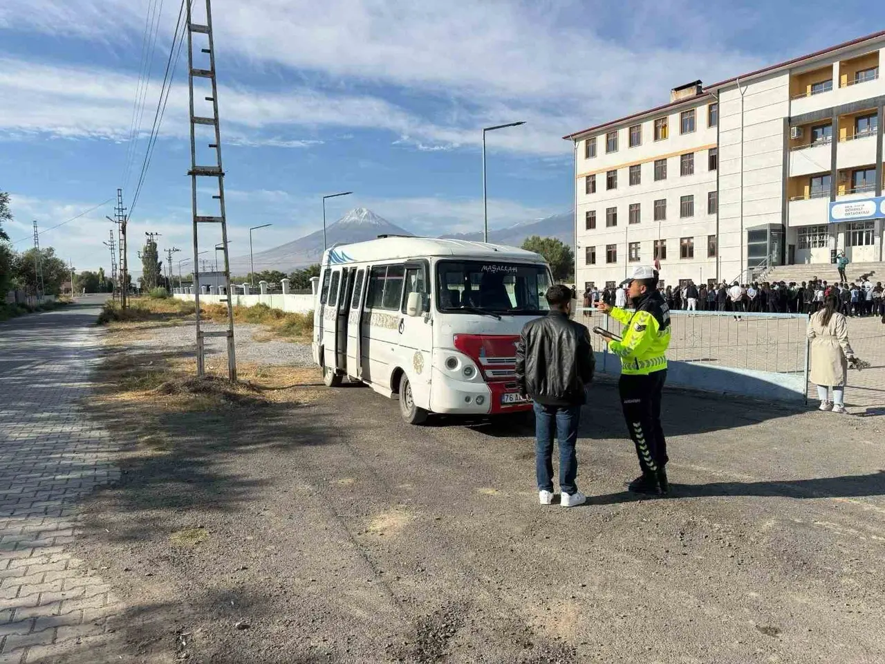 Iğdır’da bin 217 öğrenciye trafik güvenliği eğitimi verildi