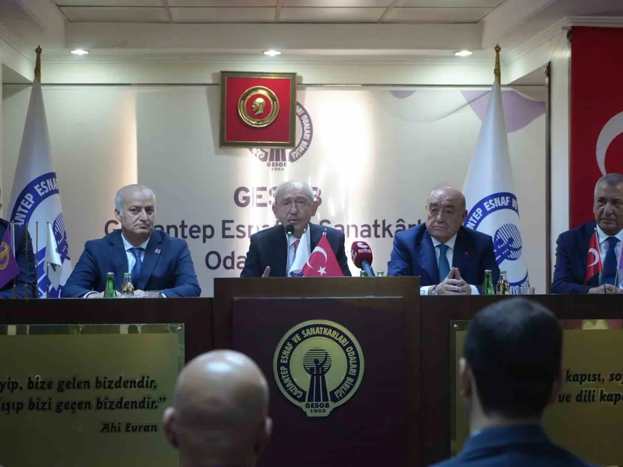 Kılıçdaroğlu: "Bu ülkede esnaf bakanlığının kurulması lazım"