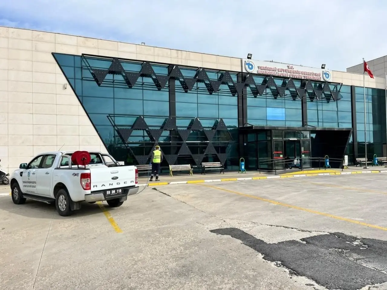Tekirdağ’daki otogarlarda haşere ve kemirgenlere karşı önlem