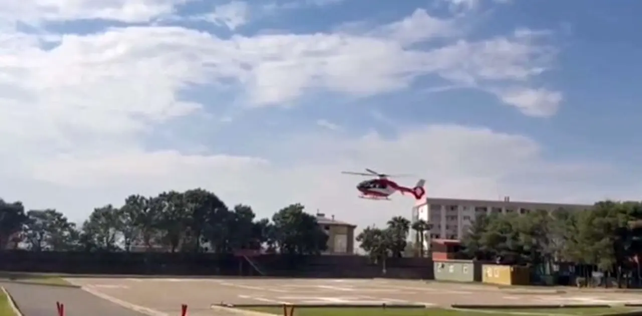 Şırnak’ta hastalar için zamanla yarış: Ambulans uçak ve helikopter peş peşe havalandı