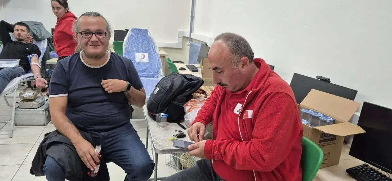 Gerze’de hayat kurtaran kan bağışı kampanyası
