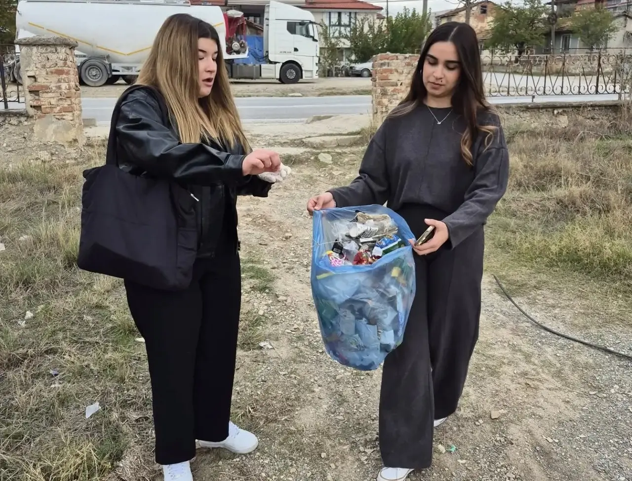 Hisarcık’ta MYO’dan çevre temizliği etkinliği