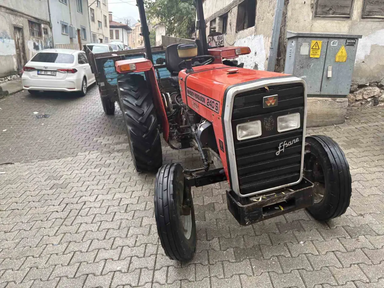 Kastamonu’da otomobil ile traktör çarpıştı: 1 yaralı