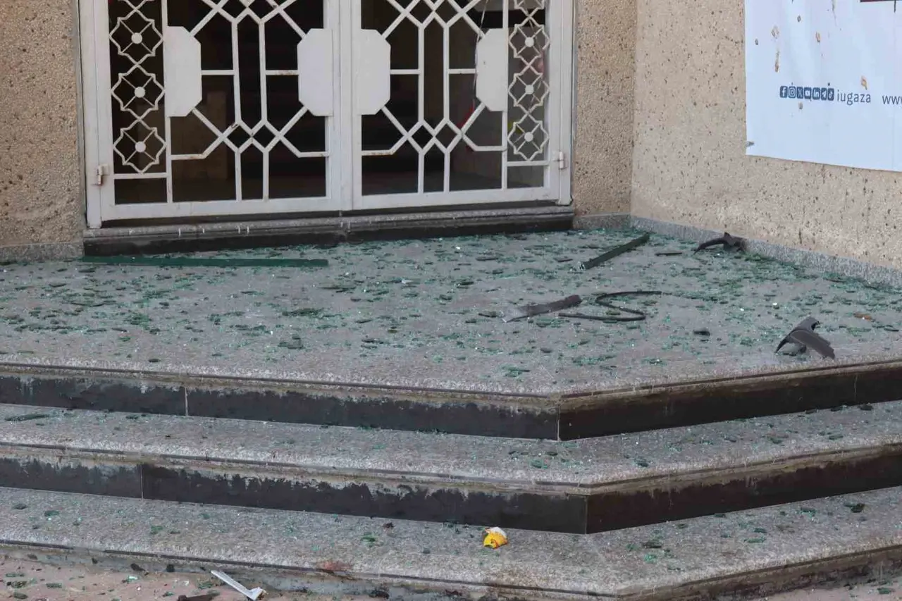 İsrail’in iki kez vurduğu Gazze İslam Üniversitesi görüntülendi