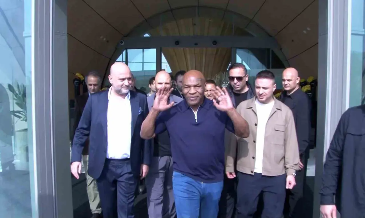 Dünyaca ünlü boksör Mike Tyson İstanbul’da