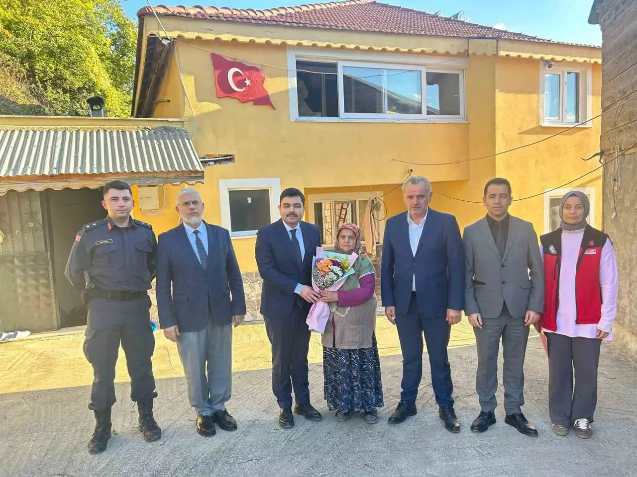 Türkeli’de şehit ailesine vefa