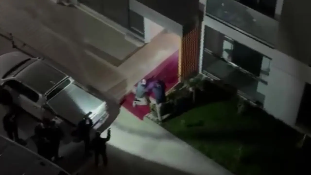 Amasya’da binaya giren yaban domuzu, polis operasyonuyla etkisiz hale getirildi