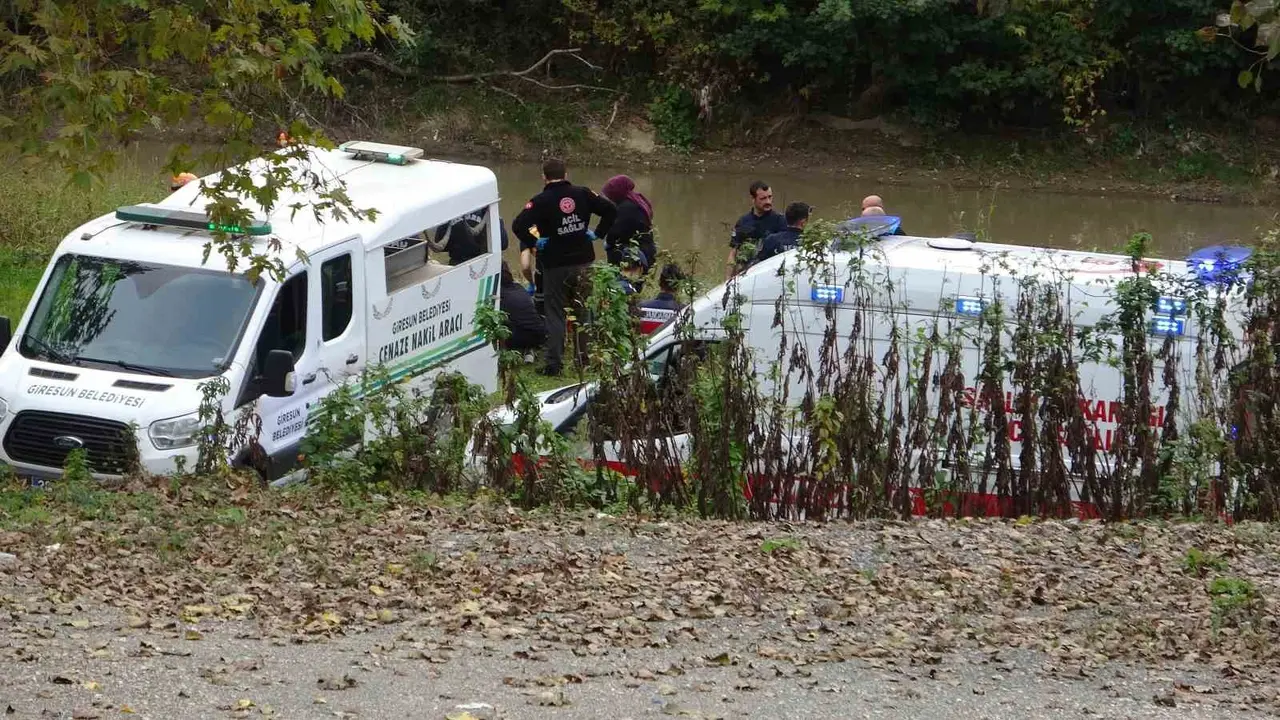 Giresun’da dereden kadın cesedi çıkarıldı