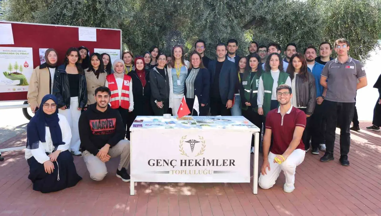 ADÜ’de gençler sağlık farkındalığı için buluştu