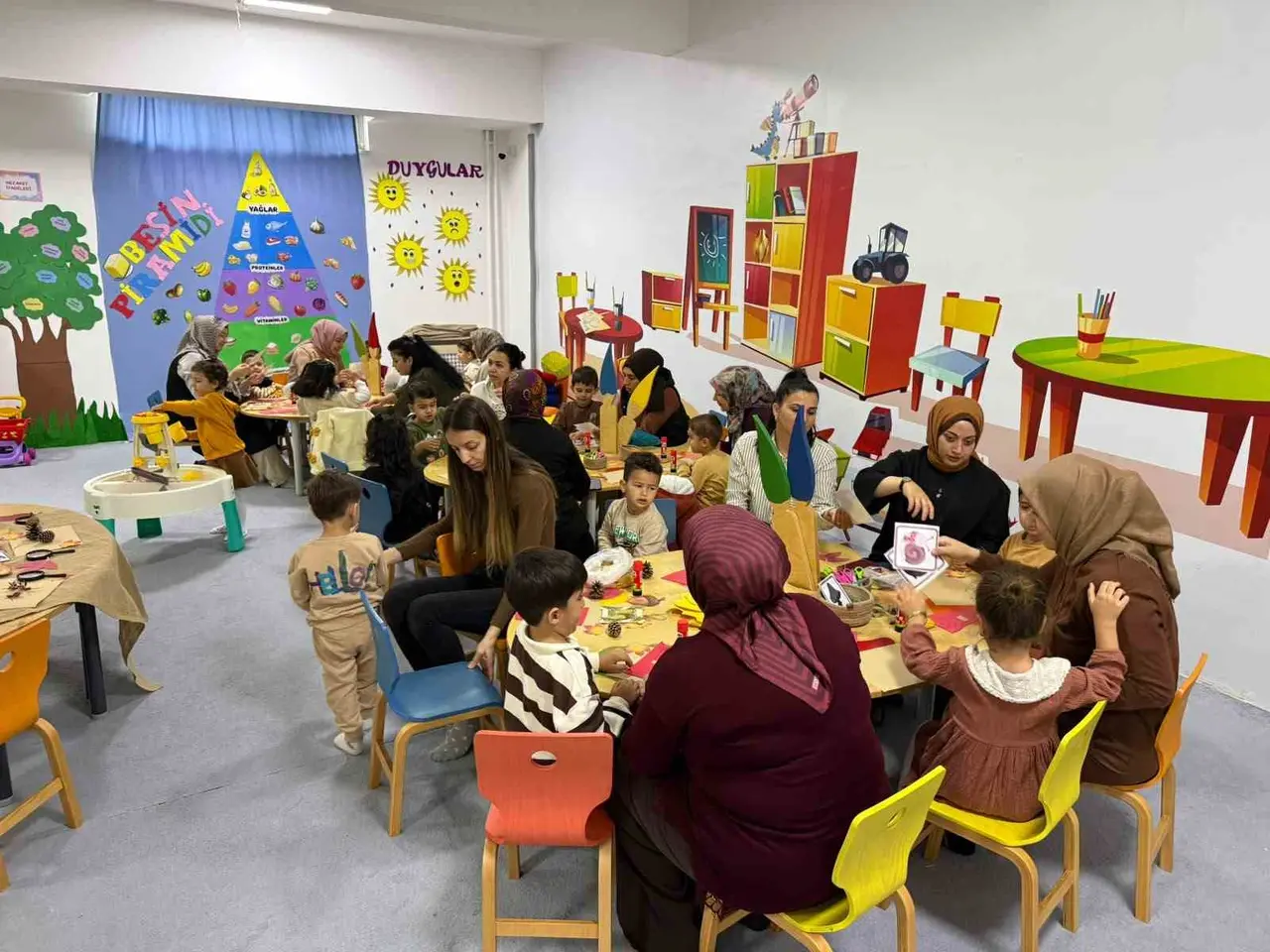 Sincan Belediyesi’nden Anne Çocuk Oyun Evleri’nde sonbahar etkinliği