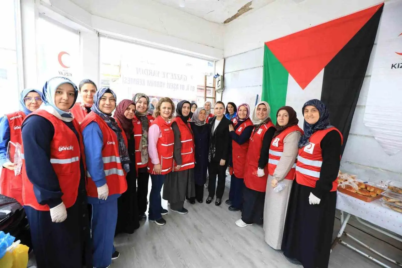 Gazze için dayanışma etkinliği