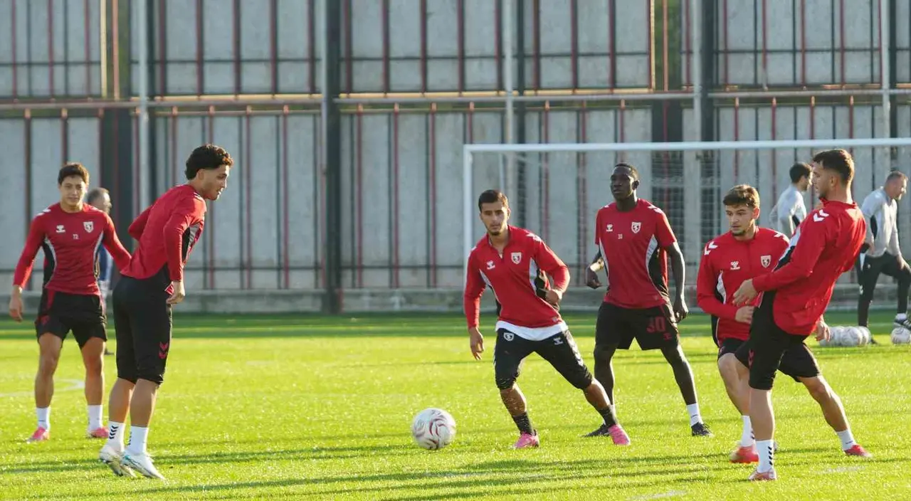 Samsunspor, Amed Sportif Faaliyetler maçının hazırlıklarını tamamladı