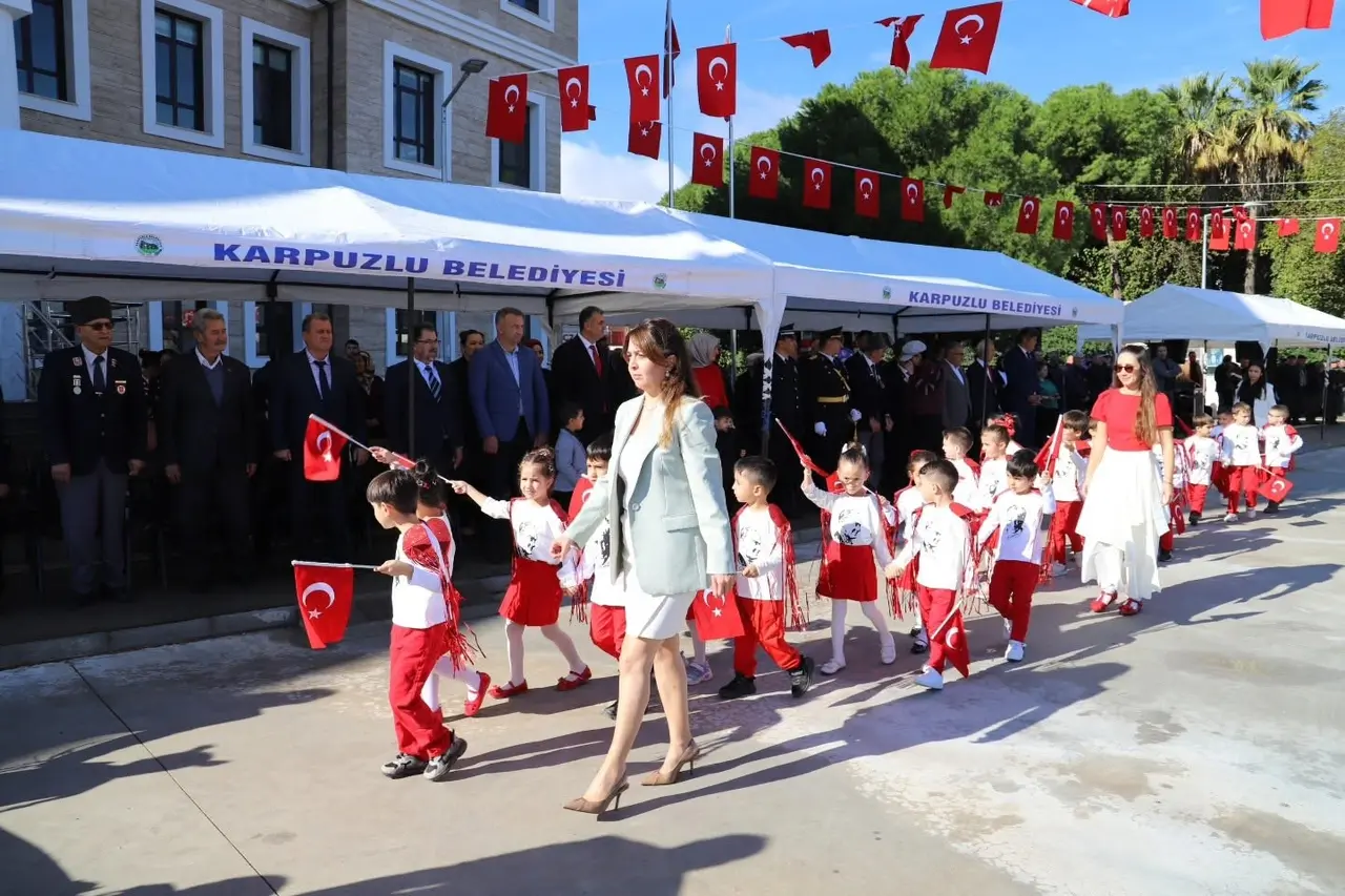 Karpuzlu’da Cumhuriyet Bayramı etkinliklerle kutlandı