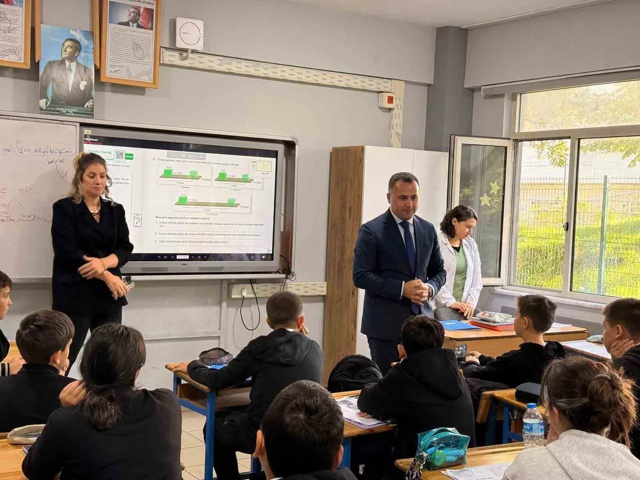 Kaymakam öğrencilerle bir araya geldi