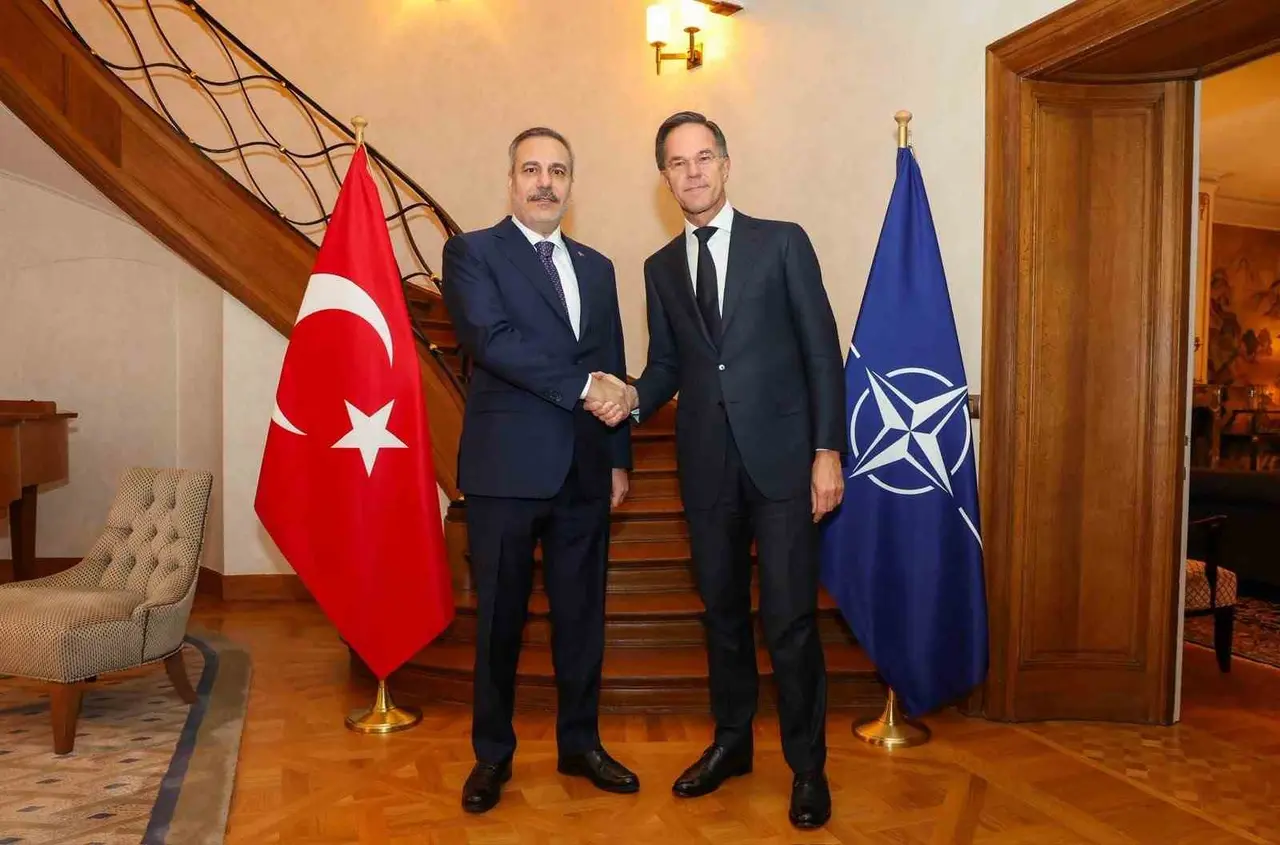 Bakan Fidan, NATO Genel Sekreteri Rutte ile görüştü