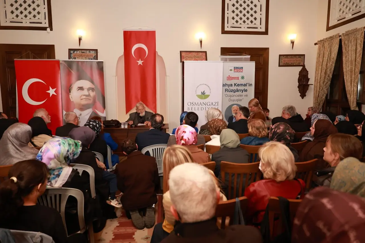 Osmangazi’de Yahya Kemal’in düşünce dünyası ele alındı