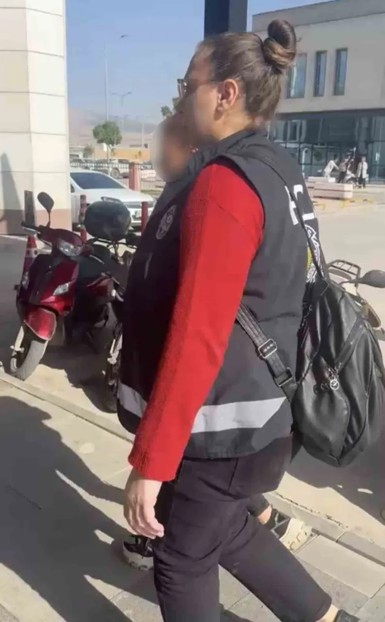 Kediye taşla vuran kadın yakalandı