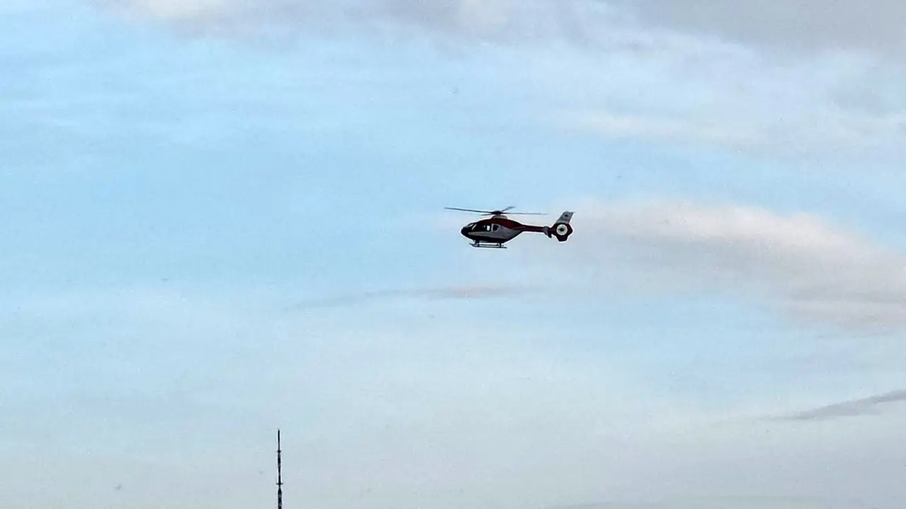 Metabolik hastalığı olan çocuk ambulans helikopter ile Van’a getirildi