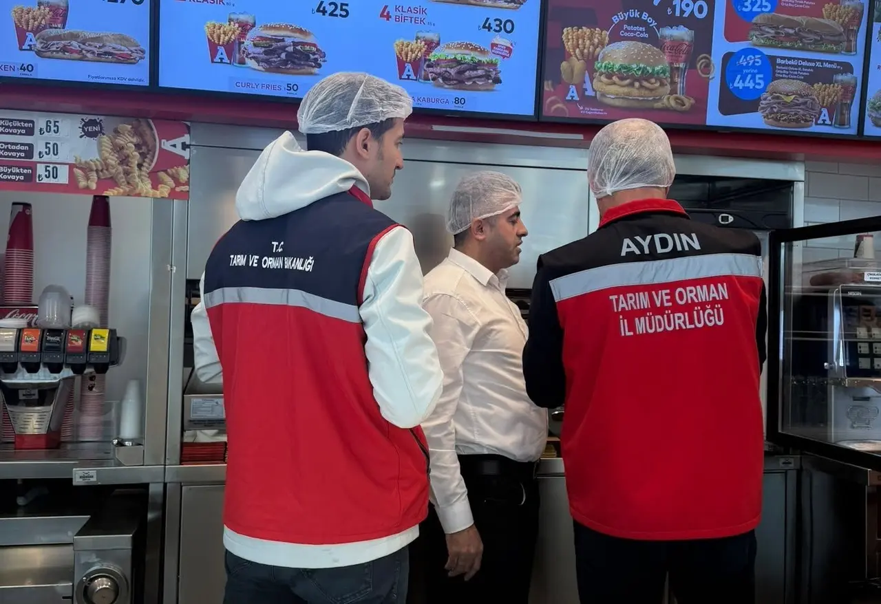 Aydın’da menülerdeki kalori bilgileri de denetlendi