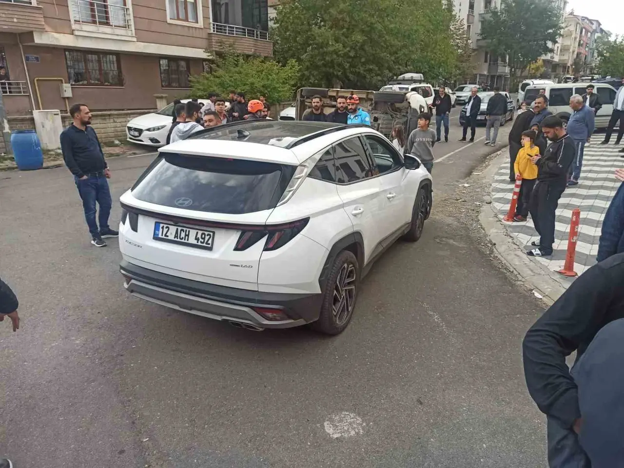 Bingöl’de otomobil ile pikap çarpıştı: 2 yaralı
