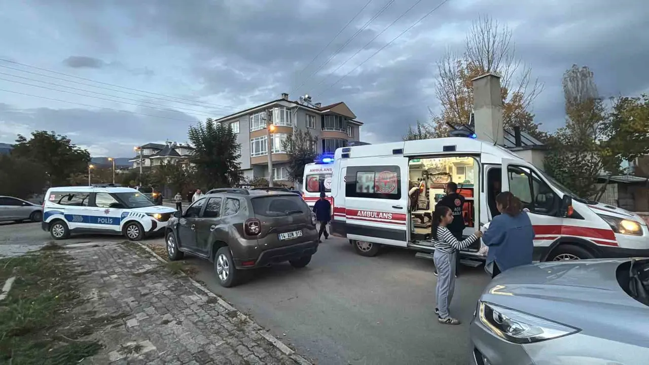 Bolu’da cip ile otomobil çarpıştı: 4 yaralı