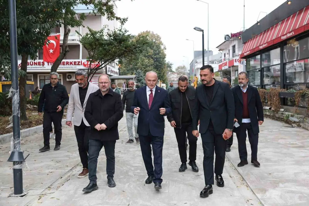 Düzce’de 2 park birbirine yeşil yol ile bağlanıyor