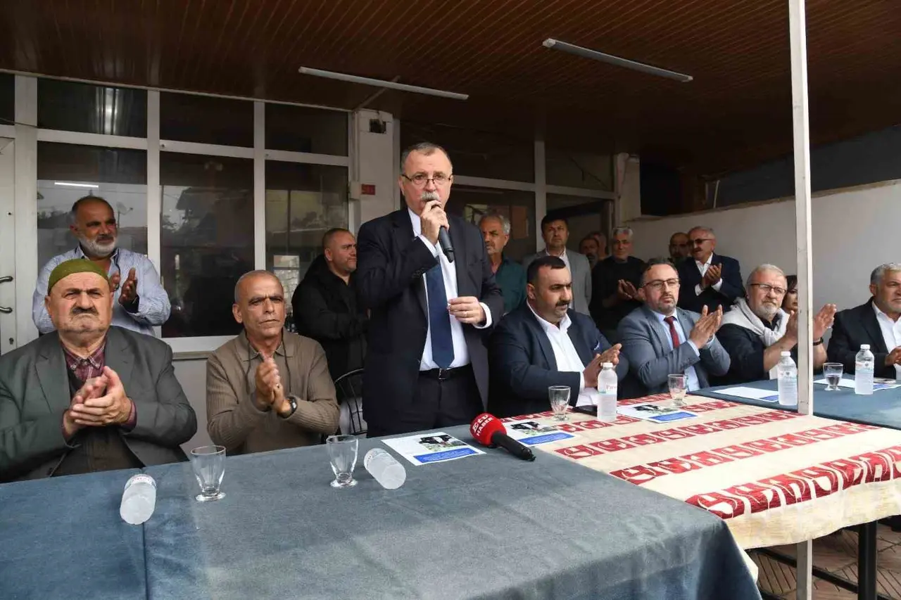 Spil Mahallesi’nden Başkan Balaban’a doğalgaz teşekkürü