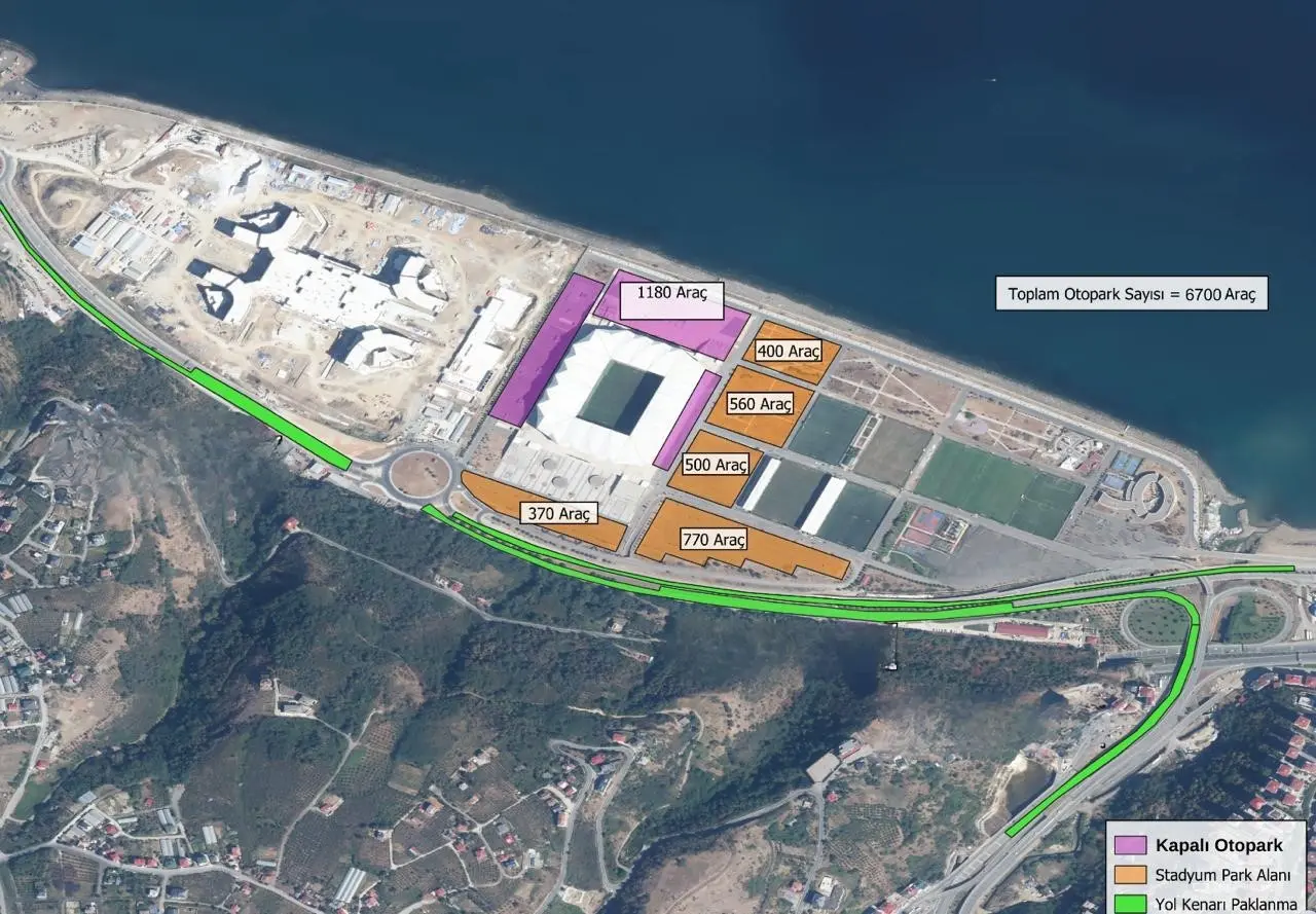 Trabzon’da maç trafiğine neşter