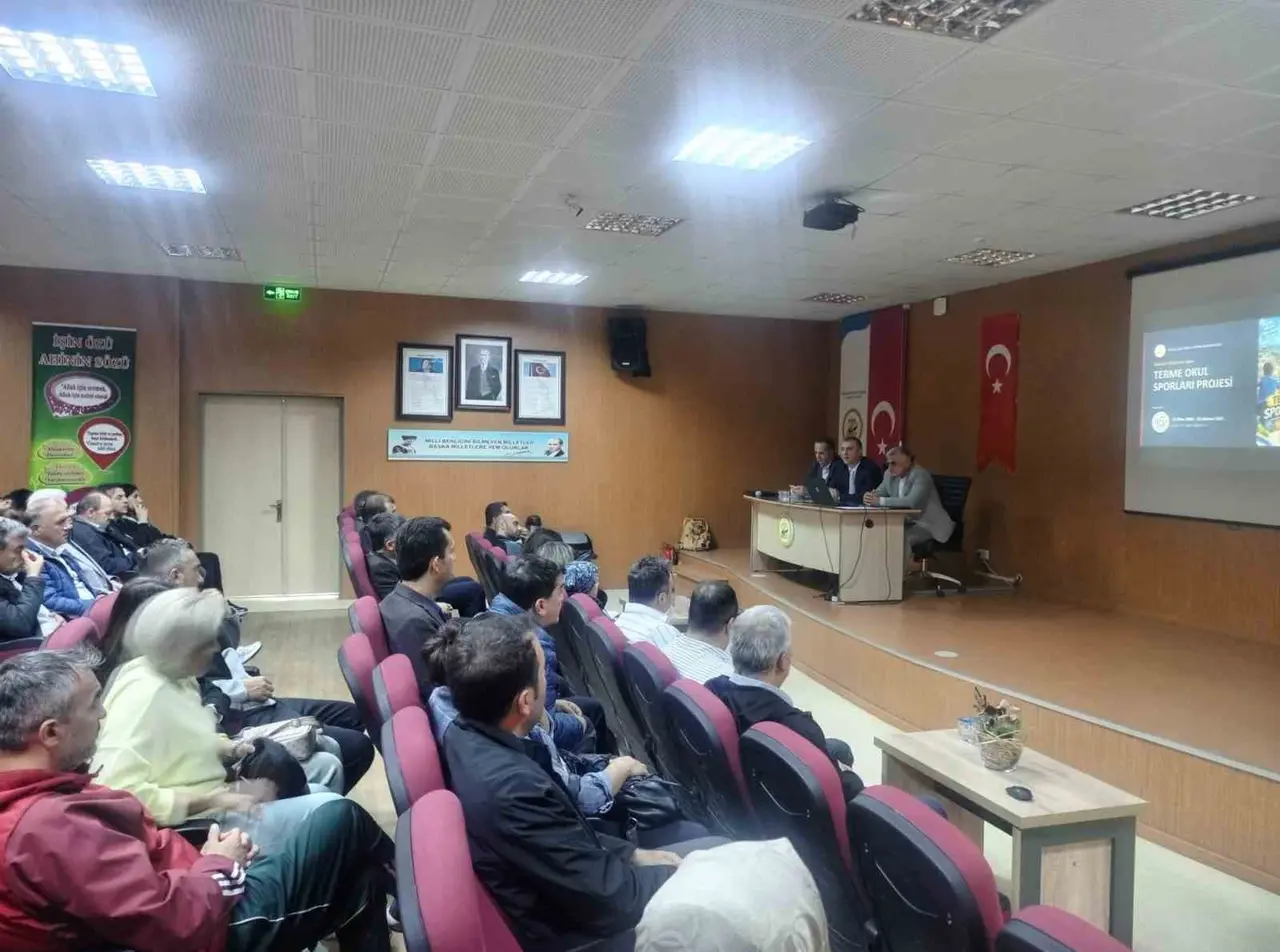 Samsun’da "Maarifin Kalbinde Spor" projesi hayata geçirildi