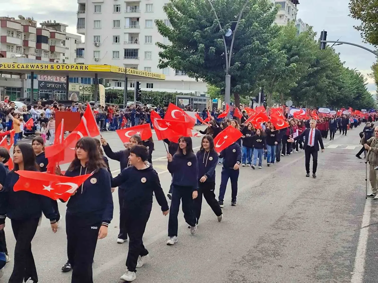 Batman’da 29 Ekim Cumhuriyet Bayramı kutlandı