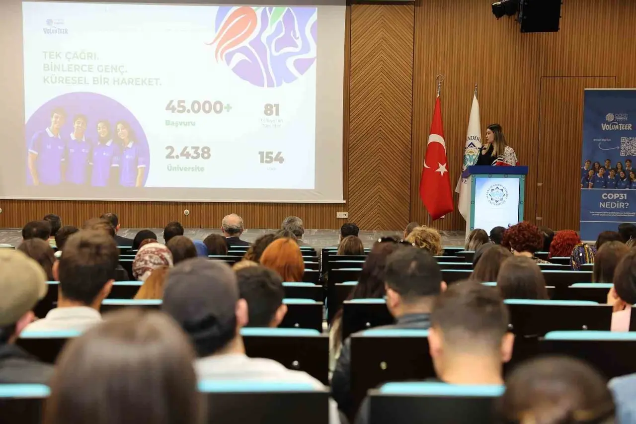 Rektör Türkdoğan’dan gençlere COP31 çağrısı: "Geleceği inşa eden bir gençlik olalım"