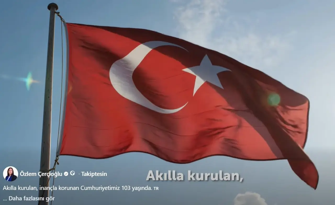 Başkan Çerçioğlu’nun 29 Ekim videosu sosyal medyada ilk sırada