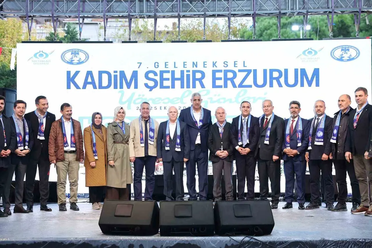 Sultangazi’de ’7. Geleneksel Erzurum Yöresel Günleri’ne yoğun ilgi