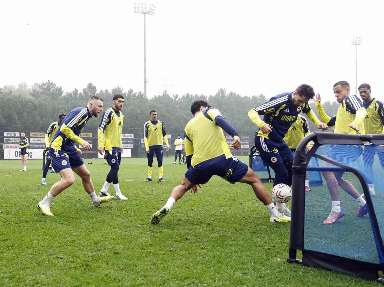 Fenerbahçe, Göztepe maçının hazırlıklarını sürdürdü
