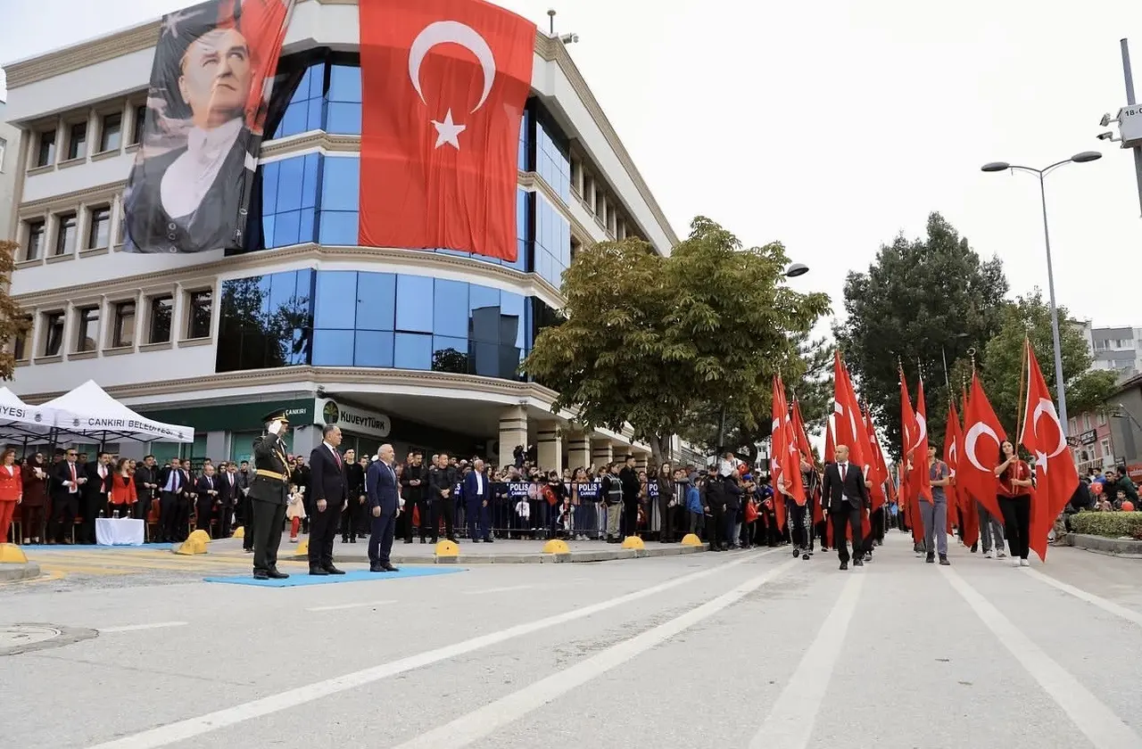 Çankırı’da Cumhuriyet Bayramı coşkuyla kutlandı