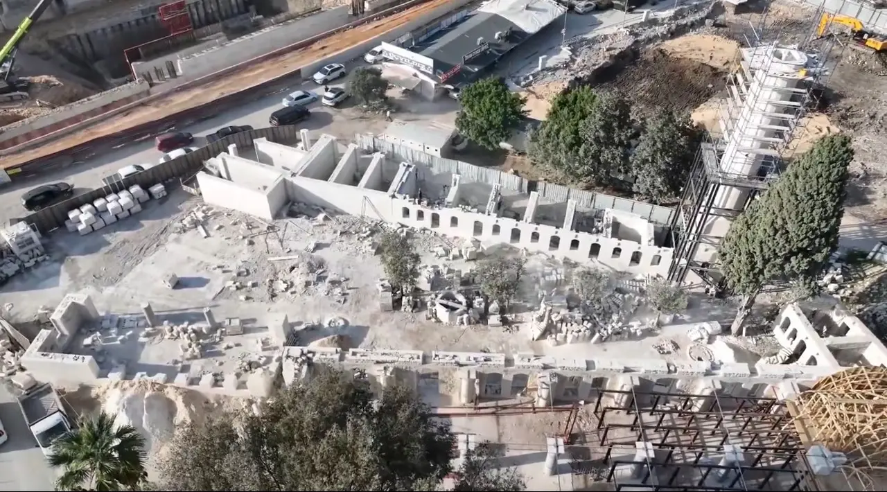 Depremin yıktığı Antakya Ulu Camii’de restorasyon çalışmaları sürüyor