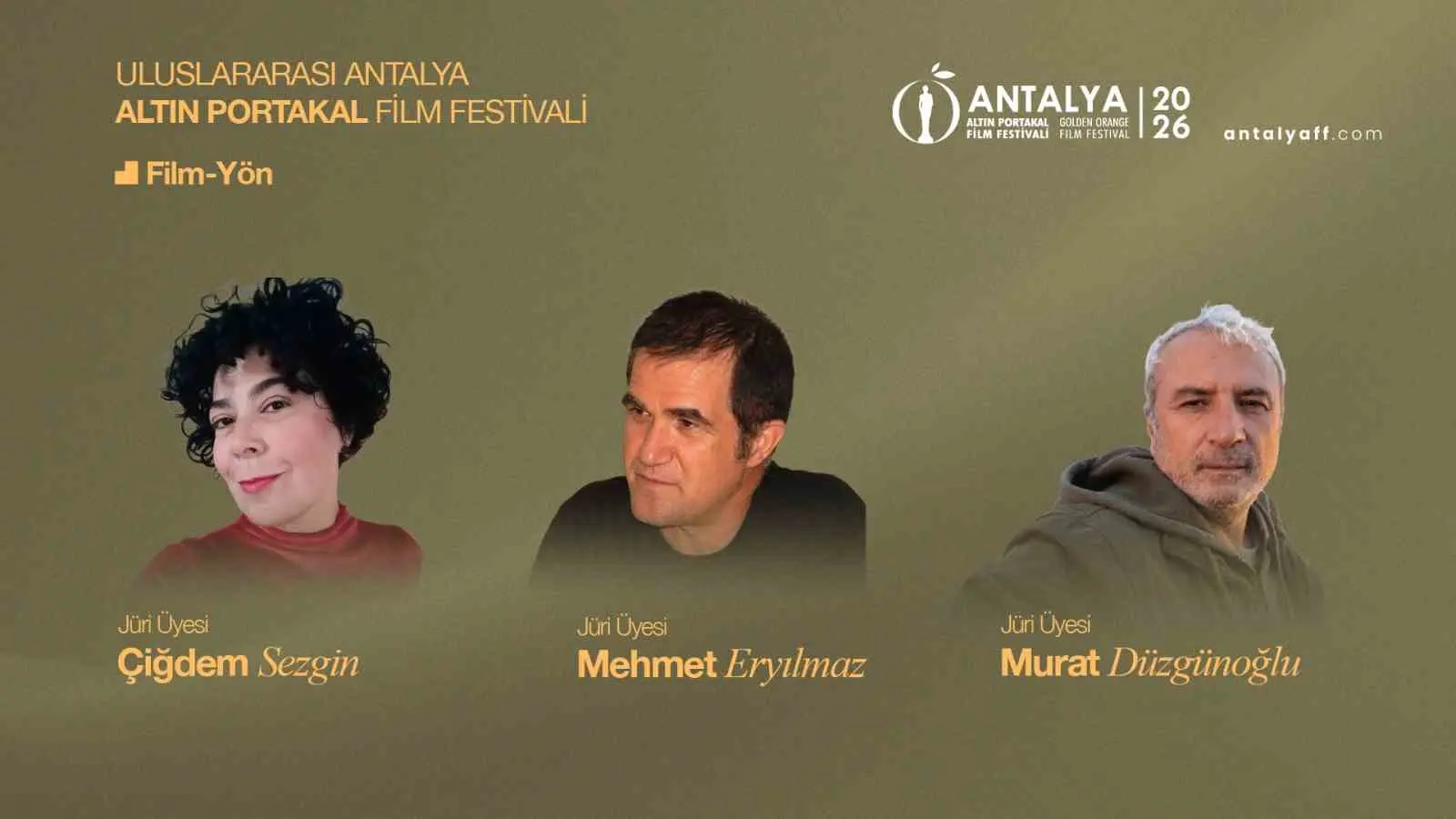 Altın Portakal’da Kısa Film Yönetmenleri Derneği ve FİLM-YÖN Jürileri belli oldu
