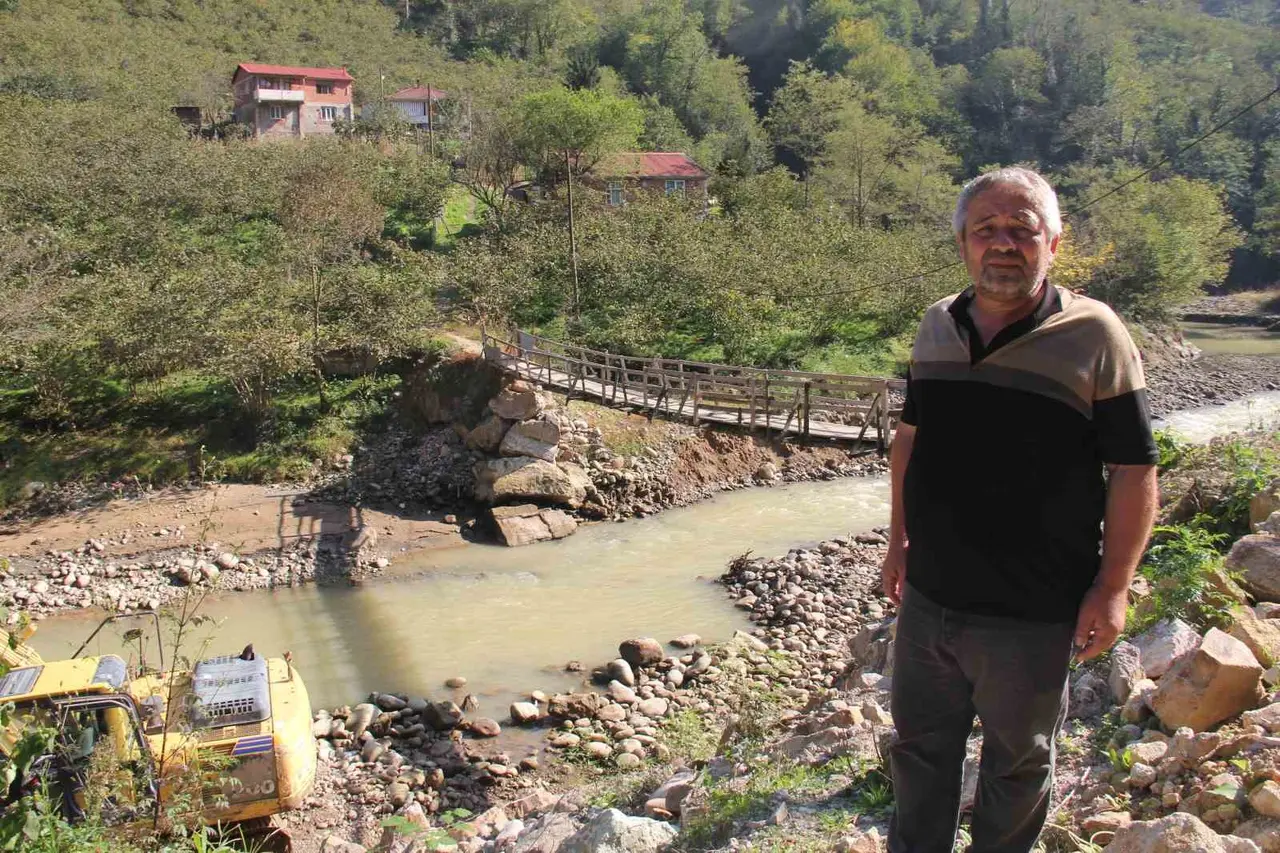 15 yıllık köprü mücadelesini kazandılar, köprünün yenilenmesi için çalışmalar başladı
