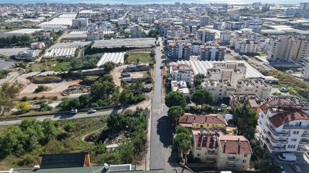 Payallar’a 3,5 kilometrelik sıcak asfalt çalışması
