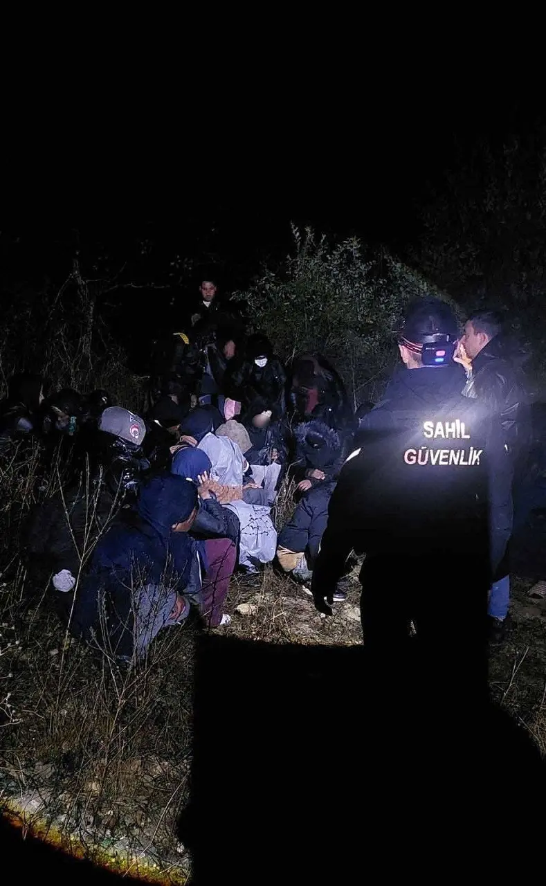 Çanakkale’de 31 kaçak göçmen yakalandı