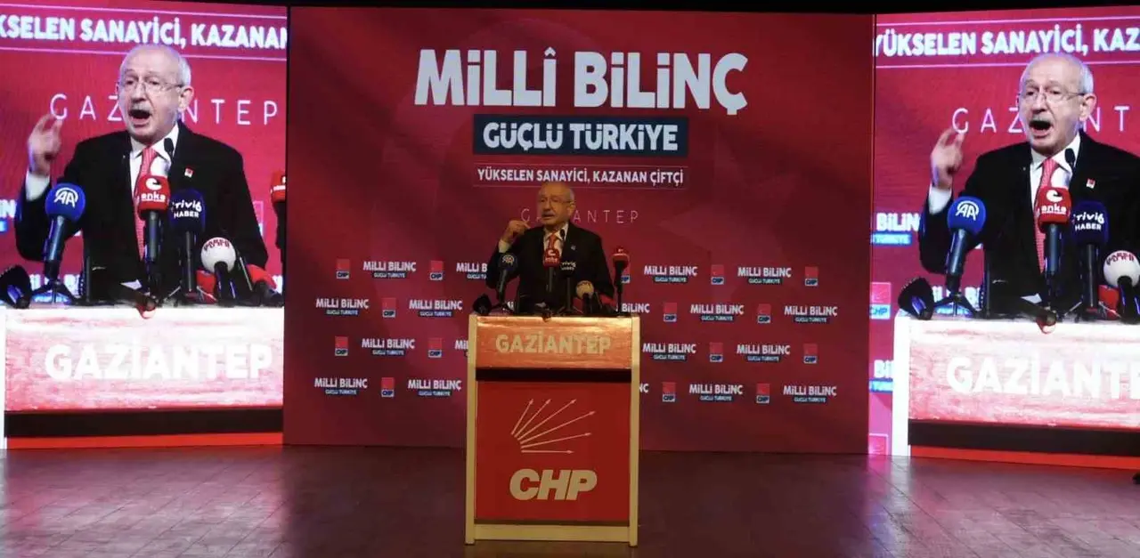 Kılıçdaroğlu, Gaziantep’te "Milli Bilinç, Yükselen Sanayi, Kazanan Çiftçi" programına katıldı