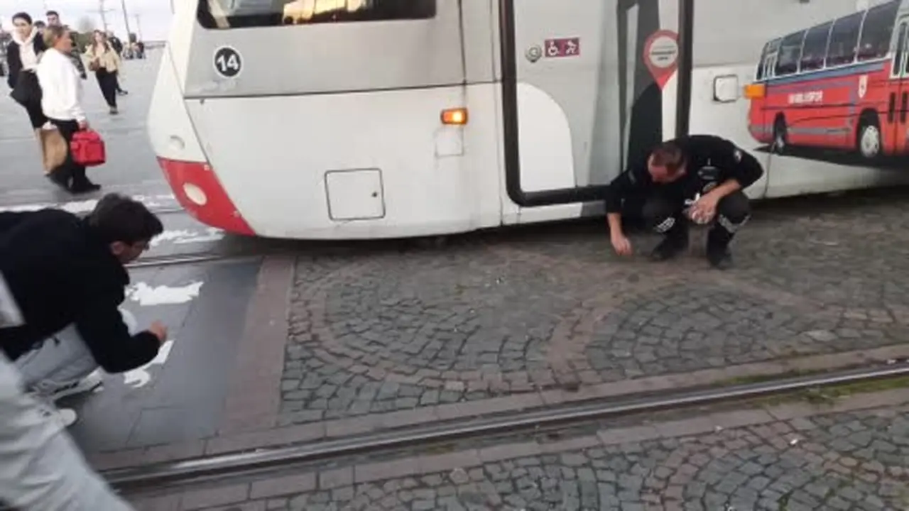Samsun’da yürekleri ağza getiren anlar