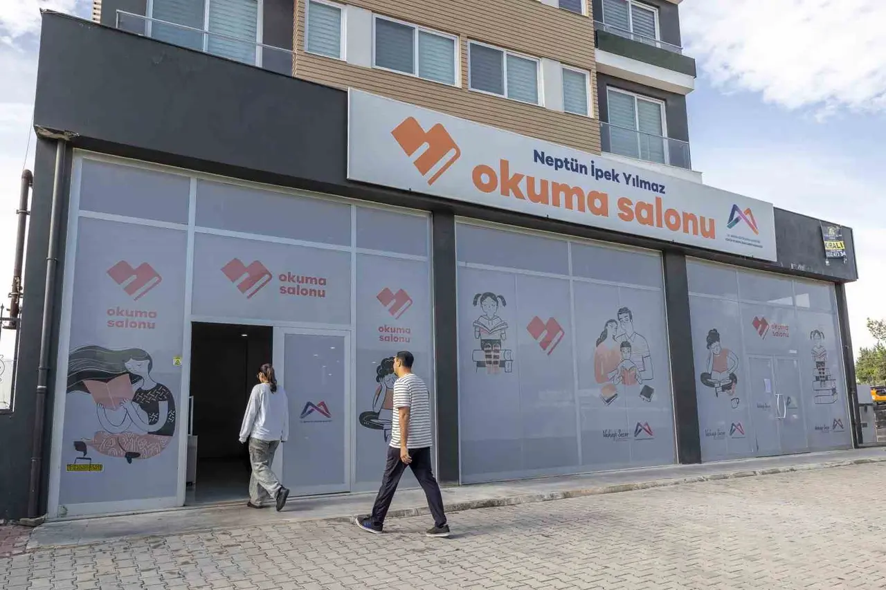 Mersin’de 17 okuma salonu öğrencilere hizmet veriyor