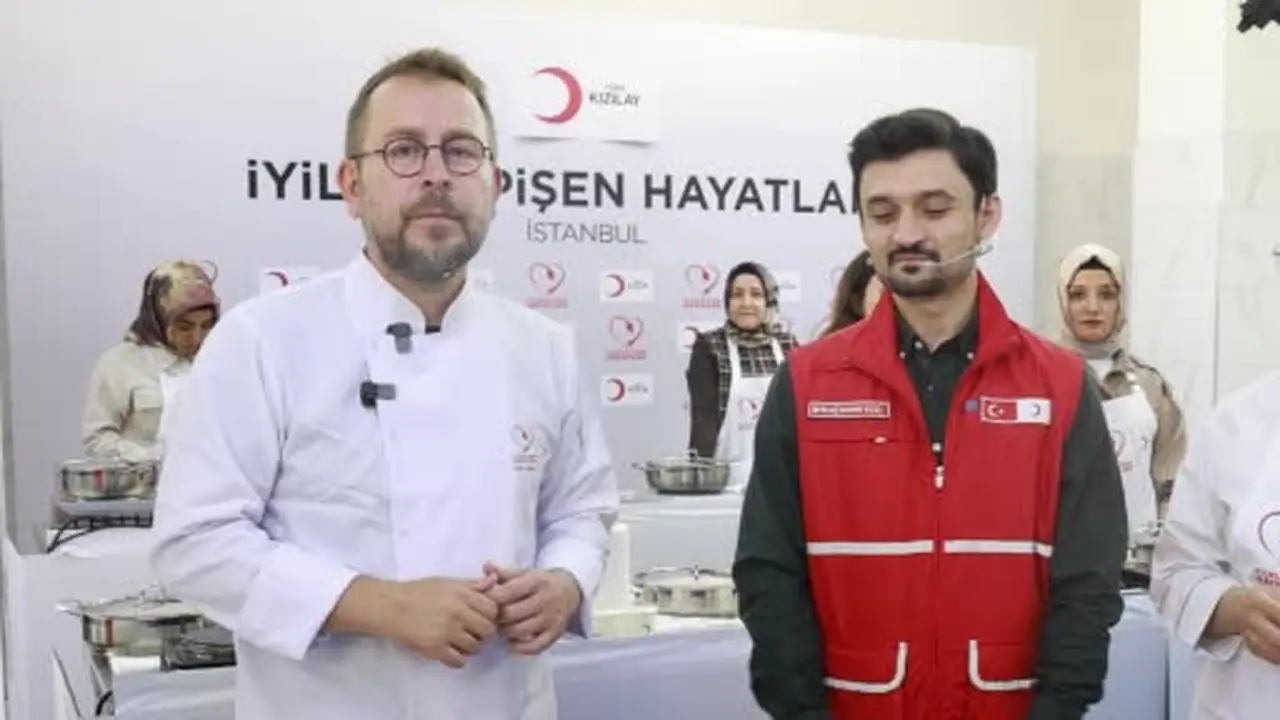 Türk Kızılay, depremden etkilenen Diyarbakırlı kadınları ünlü şeflerle buluşturdu